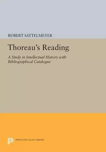 Thoreau's Reading cover