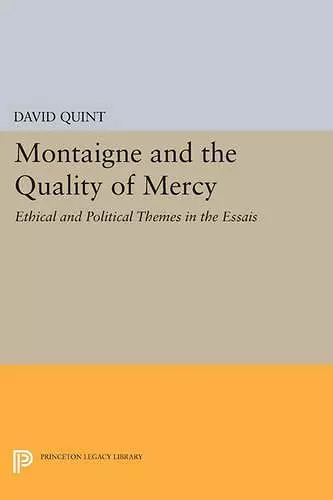 Montaigne and the Quality of Mercy cover