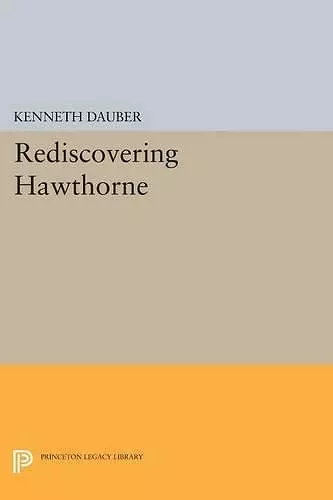 Rediscovering Hawthorne cover