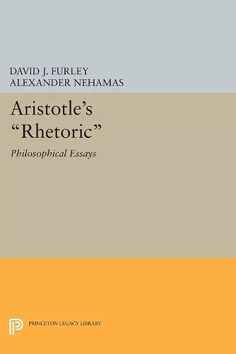 Aristotle's Rhetoric cover