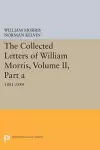 The Collected Letters of William Morris, Volume II, Part A cover
