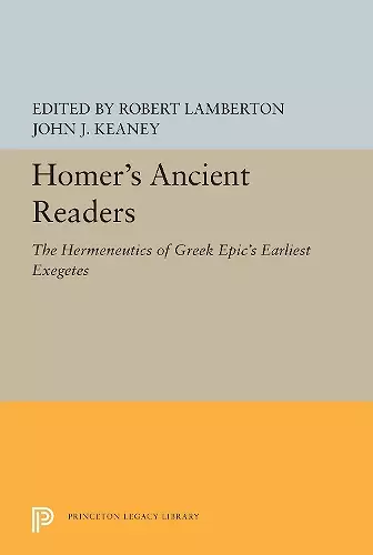 Homer's Ancient Readers cover