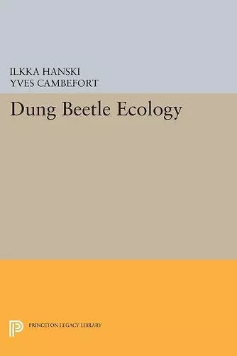 Dung Beetle Ecology cover