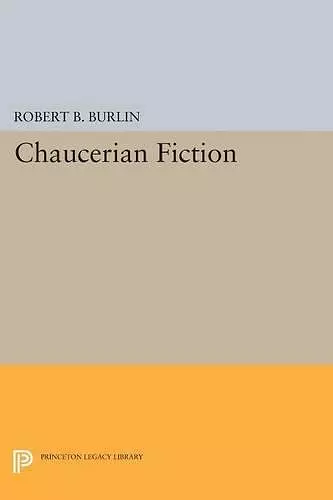 Chaucerian Fiction cover