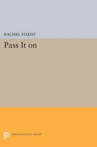 Pass It On cover