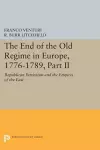 The End of the Old Regime in Europe, 1776-1789, Part II cover