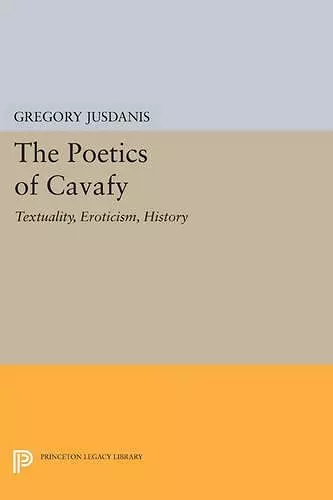 The Poetics of Cavafy cover
