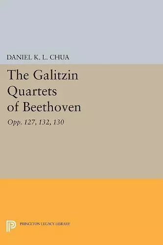 The Galitzin Quartets of Beethoven cover