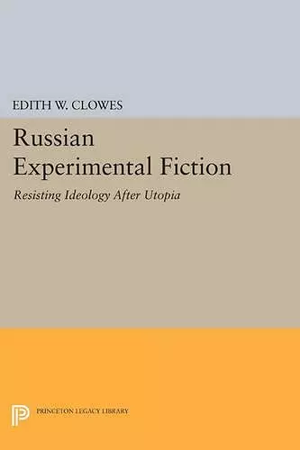 Russian Experimental Fiction cover