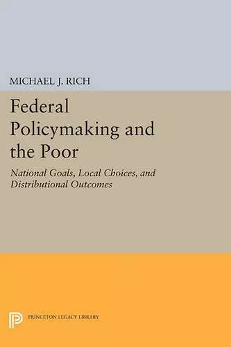 Federal Policymaking and the Poor cover