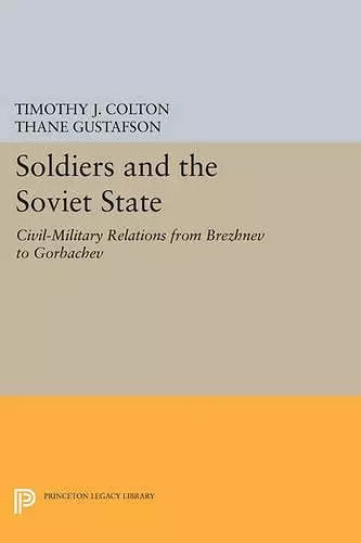 Soldiers and the Soviet State cover