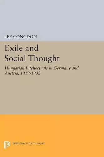 Exile and Social Thought cover