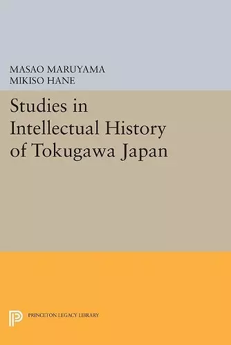 Studies in Intellectual History of Tokugawa Japan cover