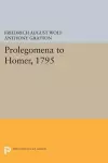 Prolegomena to Homer, 1795 cover