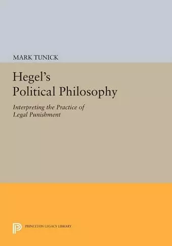 Hegel's Political Philosophy cover