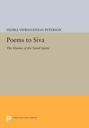 Poems to Siva cover