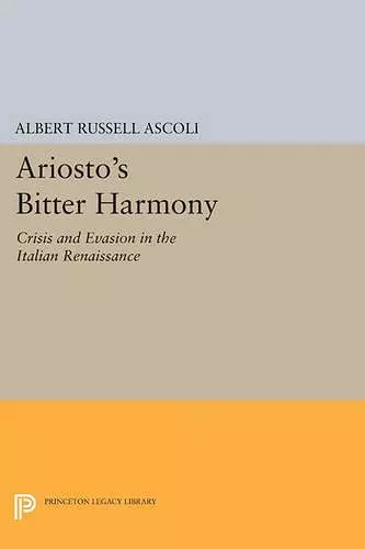 Ariosto's Bitter Harmony cover