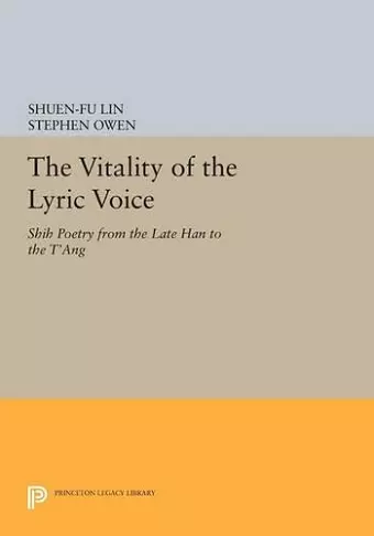 The Vitality of the Lyric Voice cover