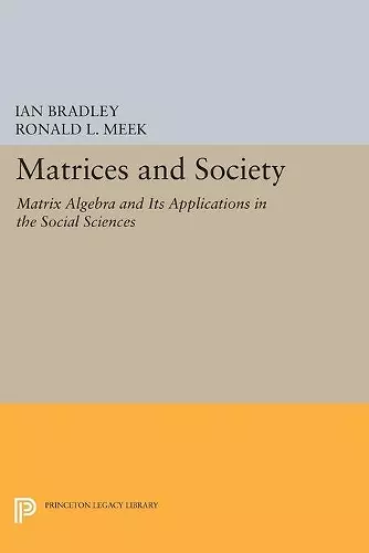 Matrices and Society cover