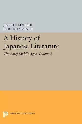A History of Japanese Literature, Volume 2 cover