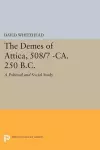 The Demes of Attica, 508/7 -ca. 250 B.C. cover