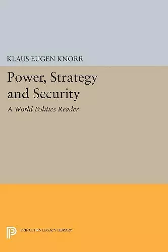 Power, Strategy and Security cover