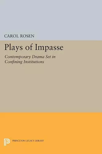 Plays of Impasse cover