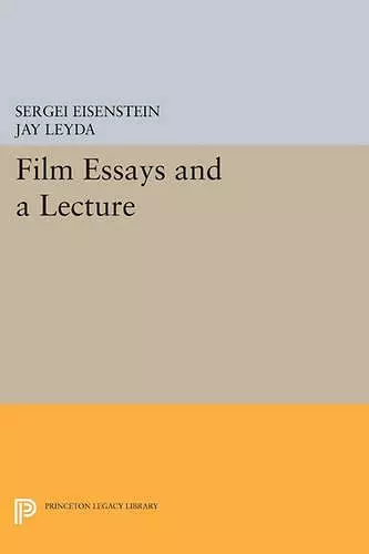 Film Essays and a Lecture cover