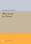 Who Voted for Hitler? cover