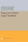 Essays on China's Legal Tradition cover