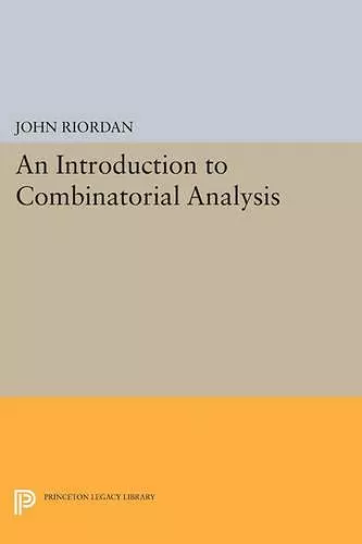 An Introduction to Combinatorial Analysis cover