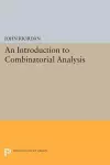 An Introduction to Combinatorial Analysis cover