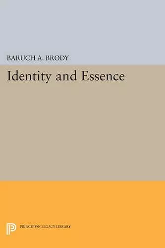 Identity and Essence cover