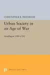 Urban Society in an Age of War cover