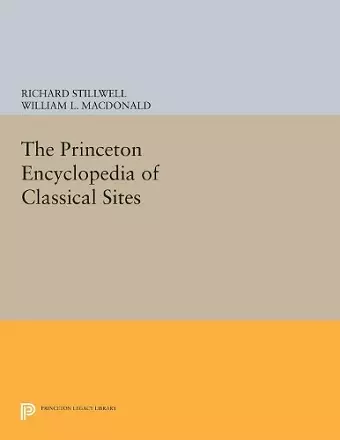 The Princeton Encyclopedia of Classical Sites cover