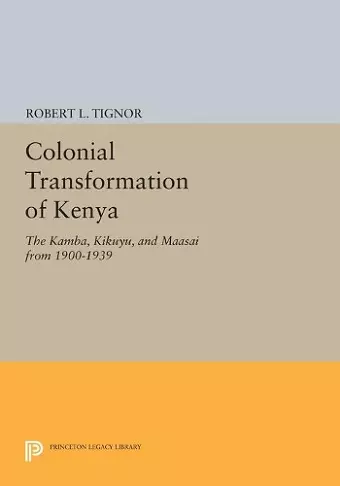 The Colonial Transformation of Kenya cover