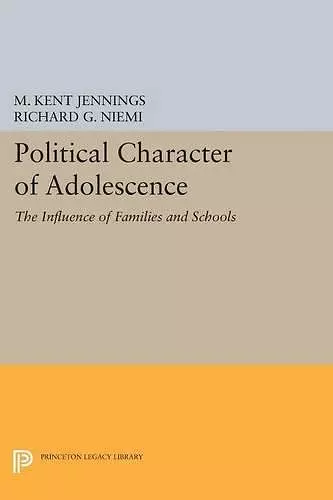 Political Character of Adolescence cover