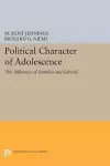 Political Character of Adolescence cover