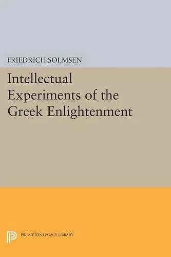 Intellectual Experiments of the Greek Enlightenment cover