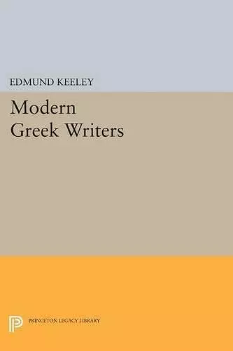 Modern Greek Writers cover