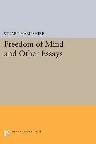 Freedom of Mind and Other Essays cover