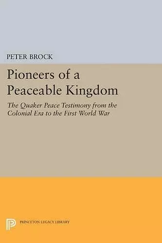 Pioneers of a Peaceable Kingdom cover