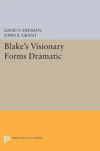 Blake's Visionary Forms Dramatic cover