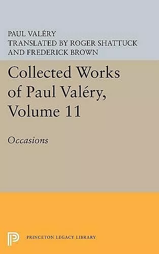 Collected Works of Paul Valery, Volume 11 cover