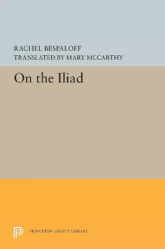 On the Iliad cover