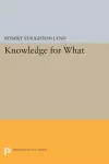 Knowledge for What cover