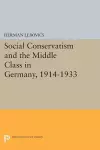 Social Conservatism and the Middle Class in Germany, 1914-1933 cover