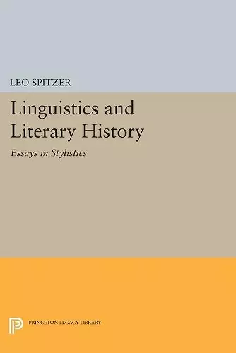 Linguistics and Literary History cover