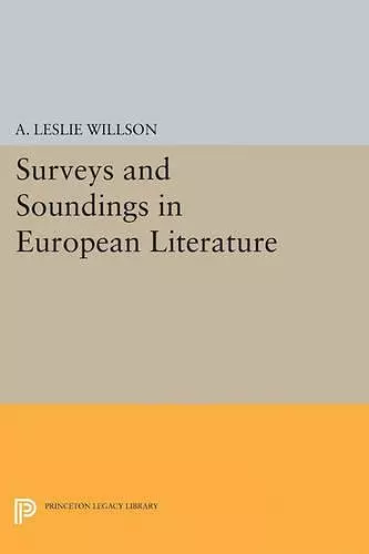 Surveys and Soundings in European Literature cover