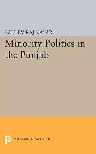 Minority Politics in the Punjab cover